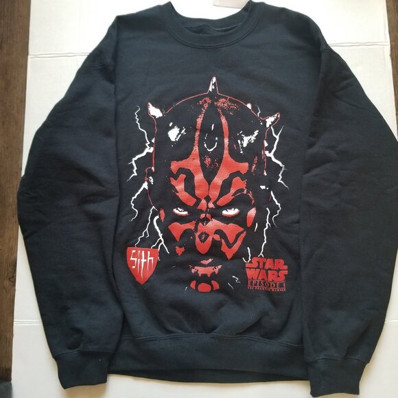 Star Wars Darth Maul Crewneck Sweater - Picture 1 of 9